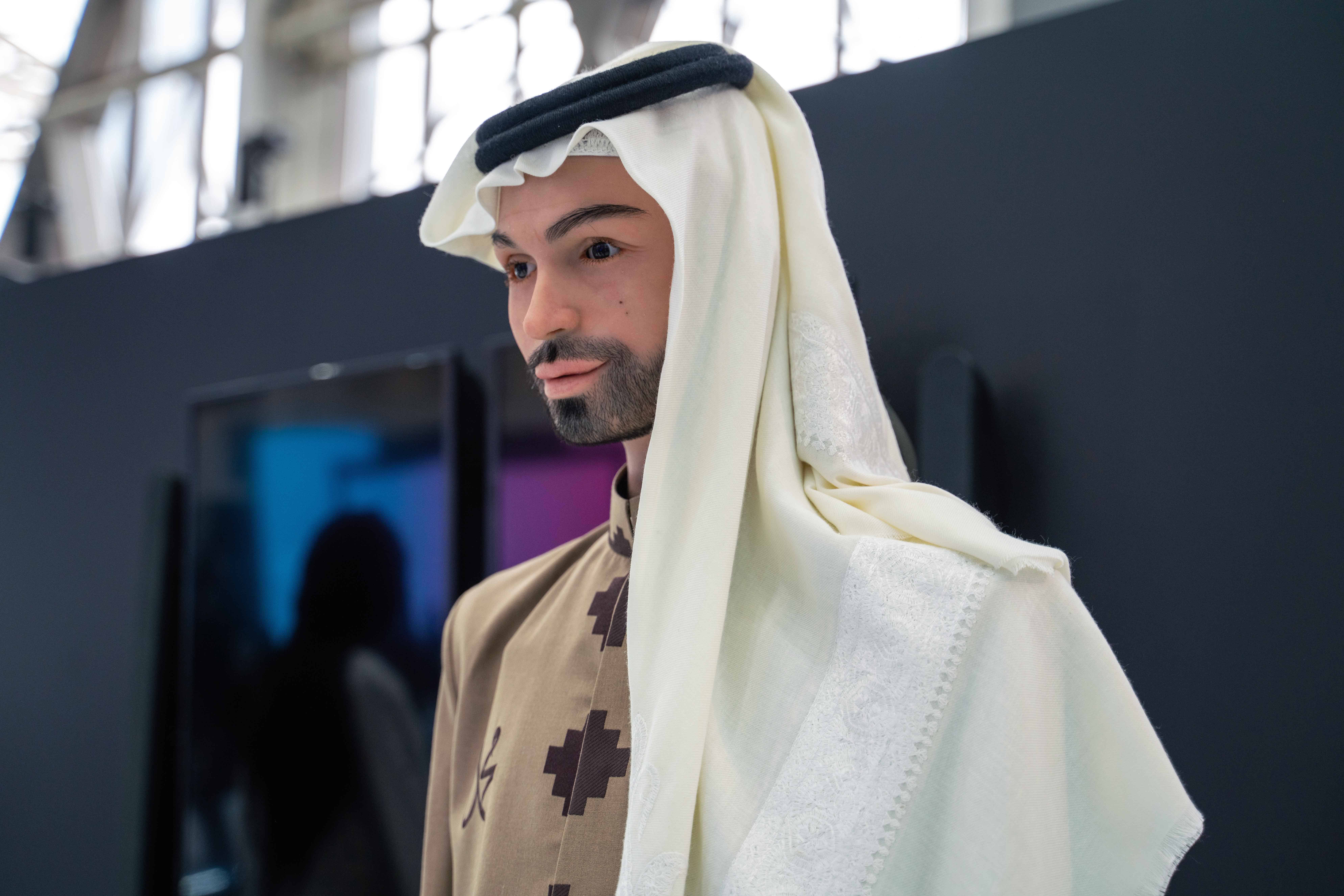 Mohammad humanoid robot by QSS AI and Robotics